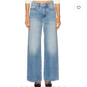 NWT SLVRLAKE Selena Wide Leg Jeans Light Blue Wildest Dreams Sz 27